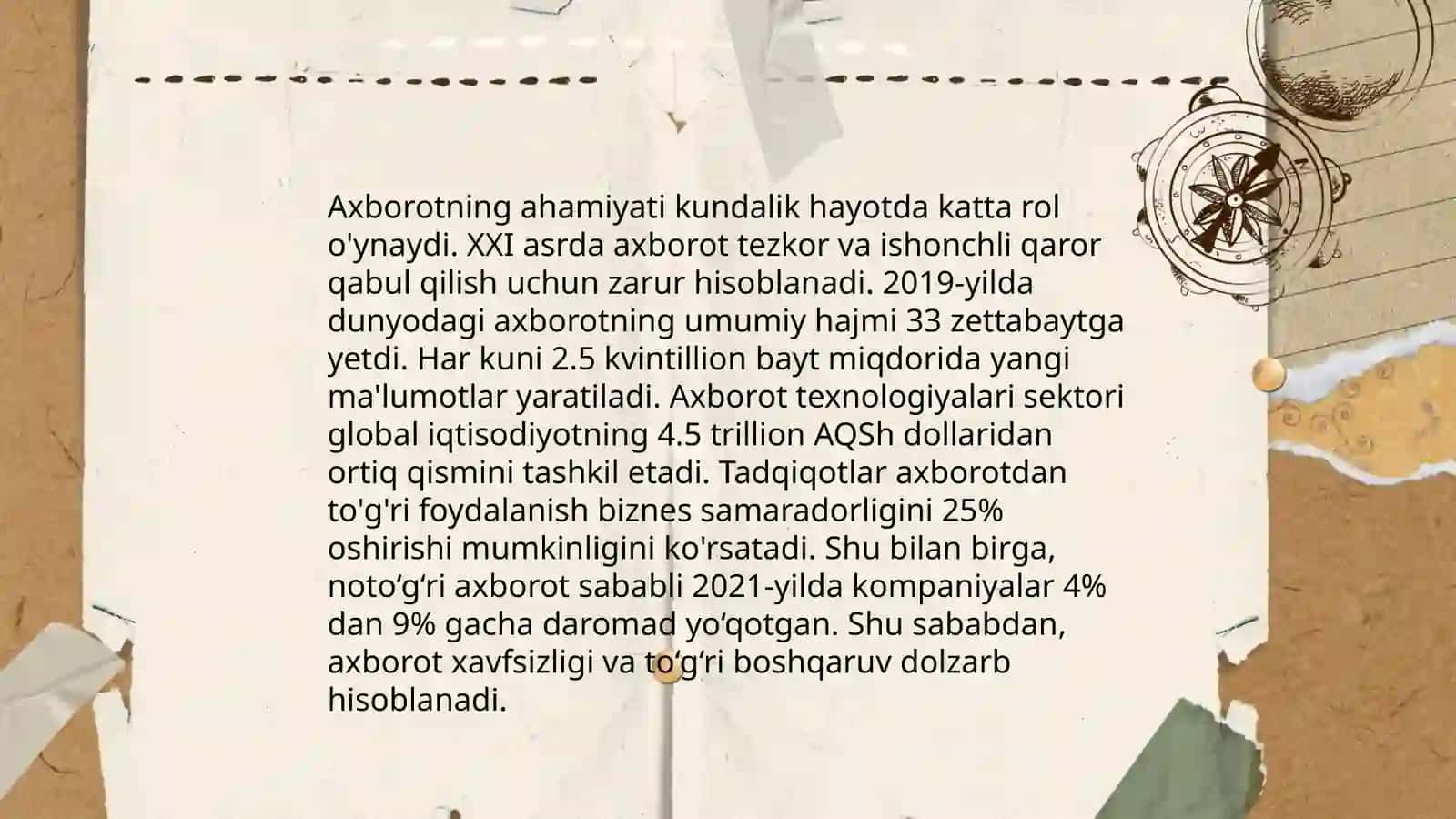 Axborot haqida 4