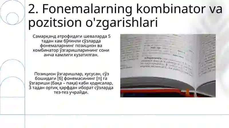 Fonema nazariyasi. O'zbek tili fonologiyasi 4