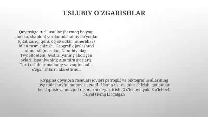 Ishlanish uslublari 4