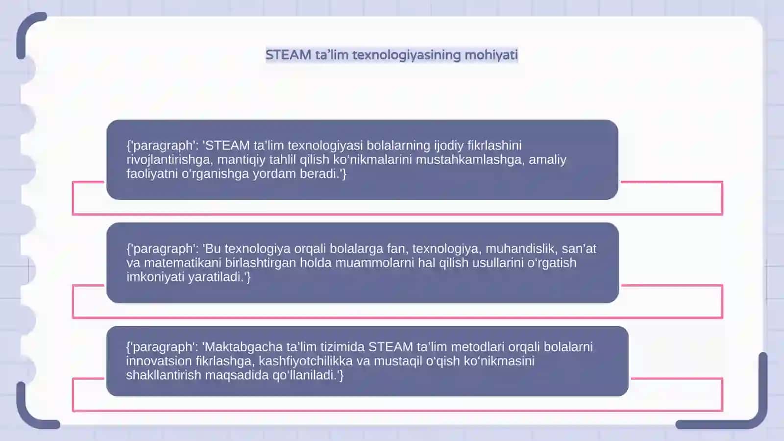 STEAM ta’lim texnologiyasi 4