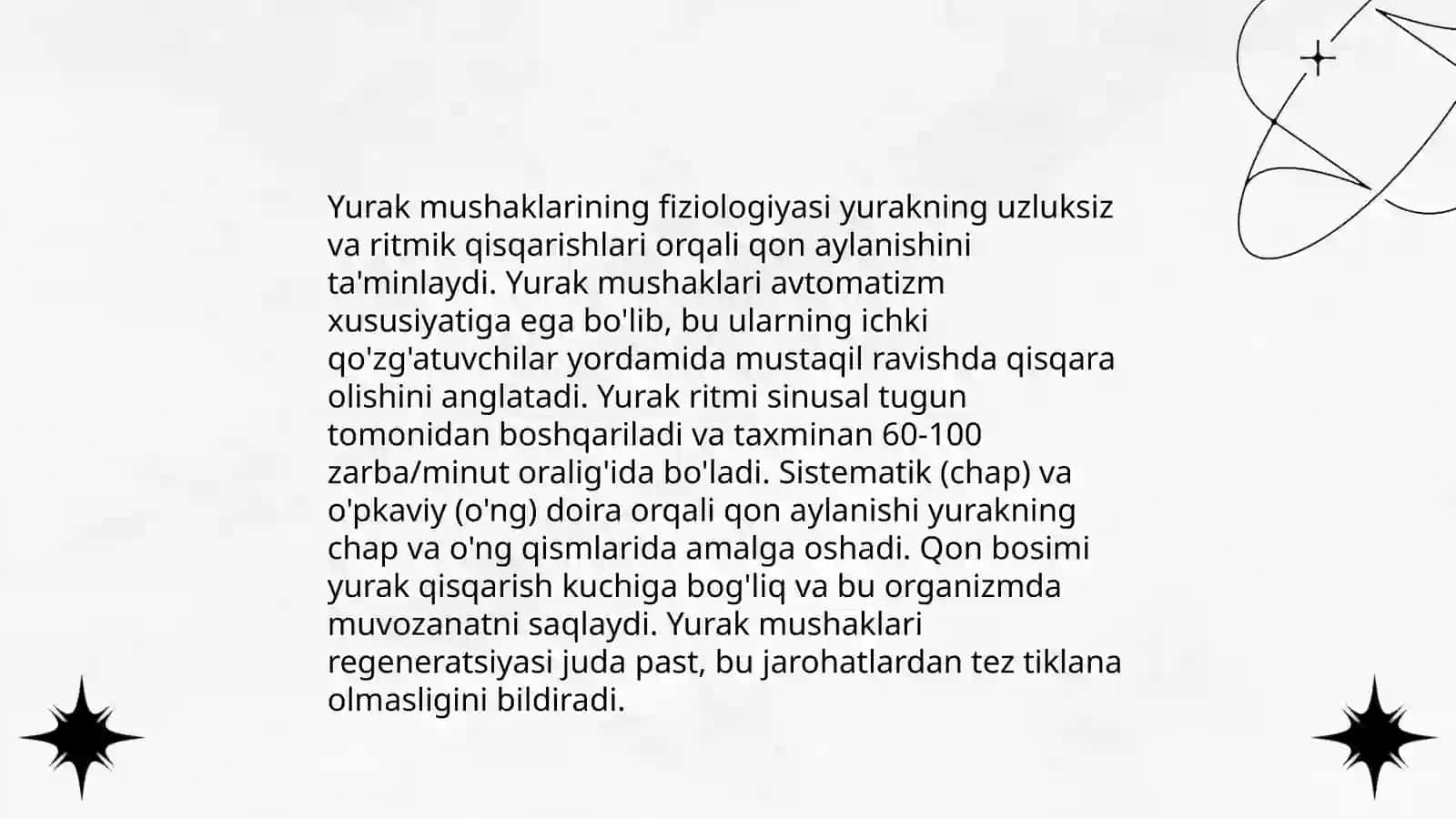 Yurak faoliyati fizikasi 4