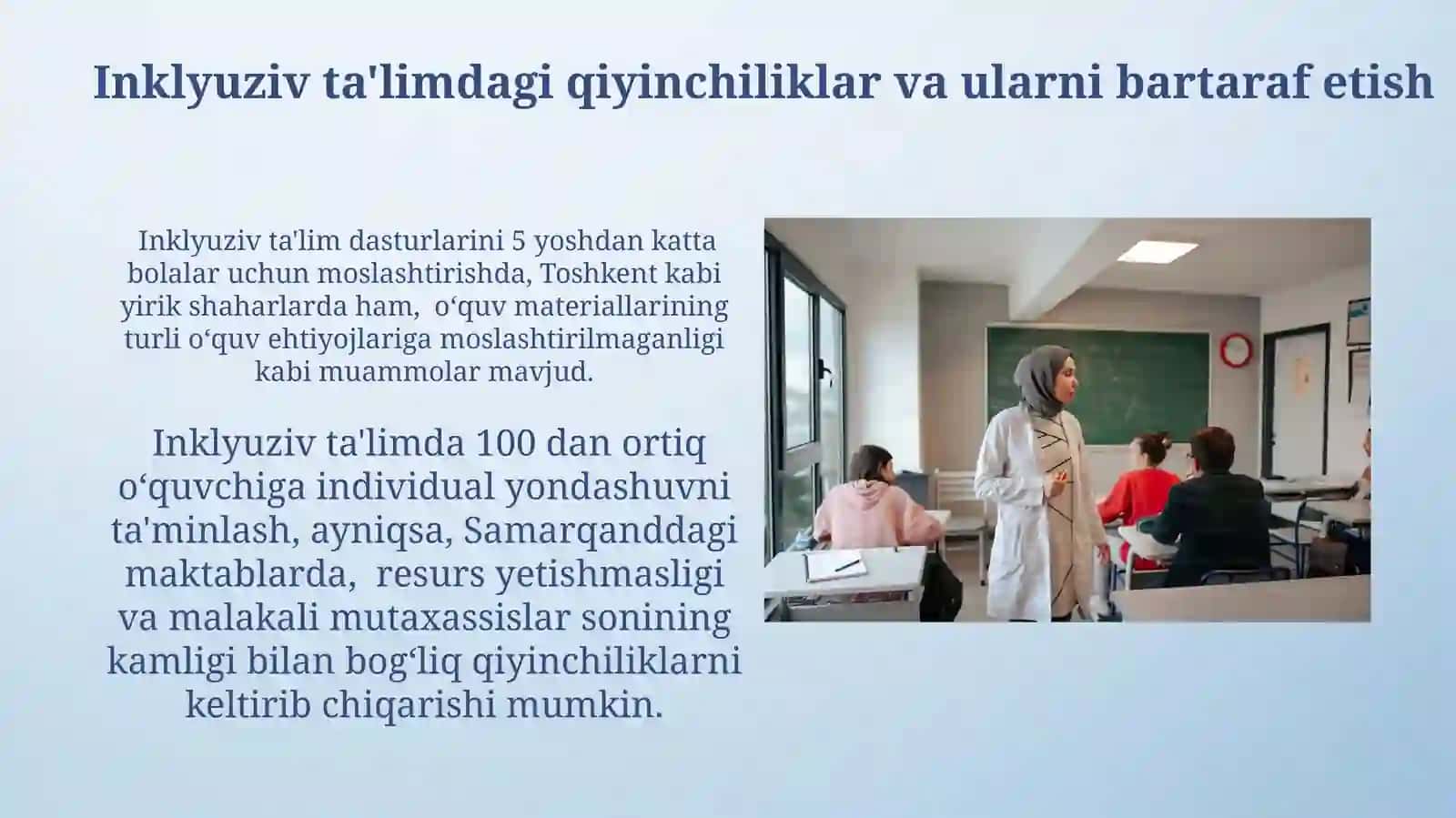 Inklyuziv taʼlim kursining predmeti va vazifalari 4