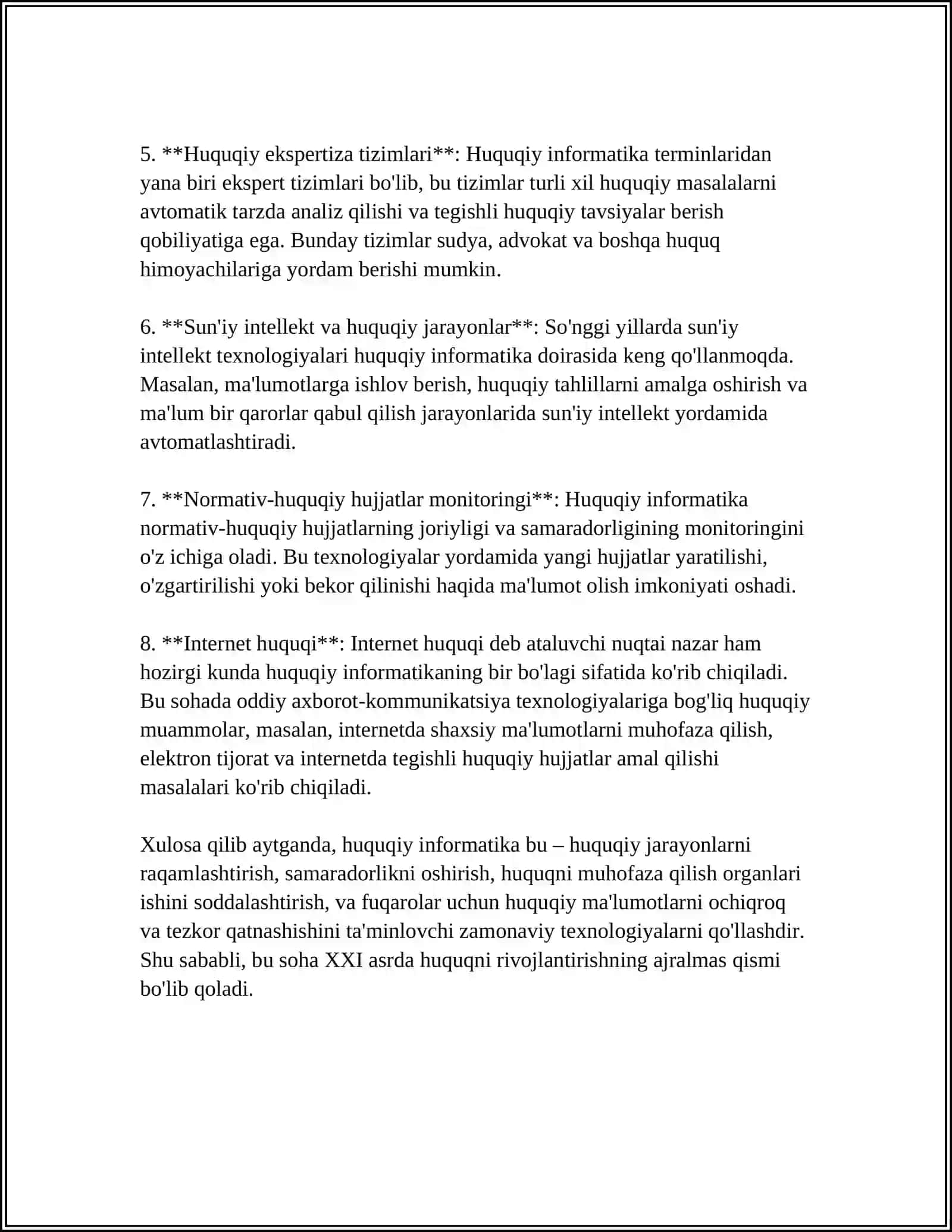 HUQUQIY INFORMATIKANING INTEGRATIV FUNKSIYASI 4