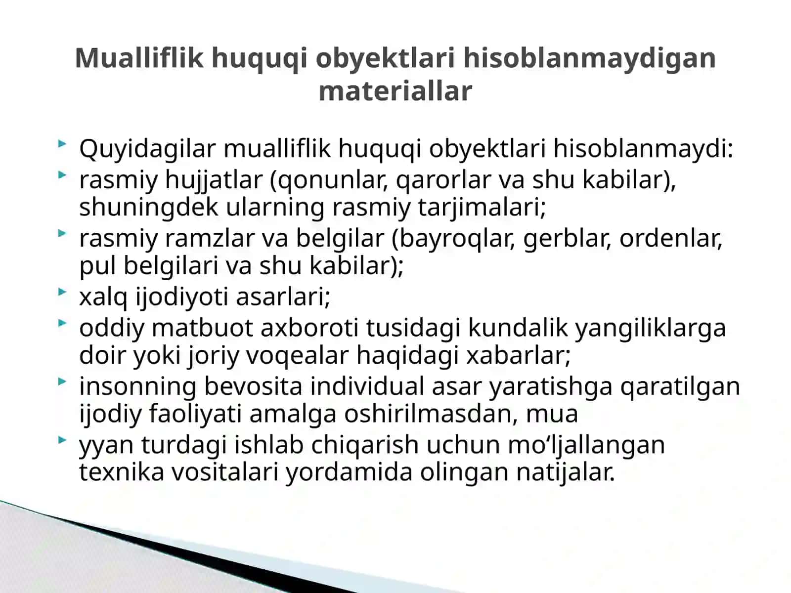 MUALLIFLIK HUQUQI 4