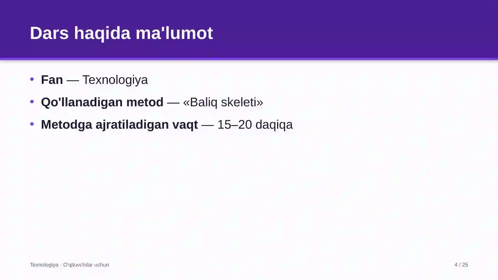texnologiya darslarida baliq skeleti metodidan foydalanish 1105 4