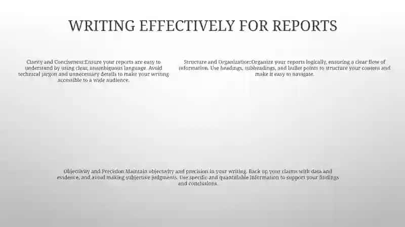 Making Reports 4