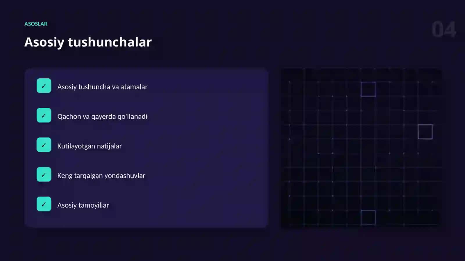 MODELLARNI BAHOLASH 4
