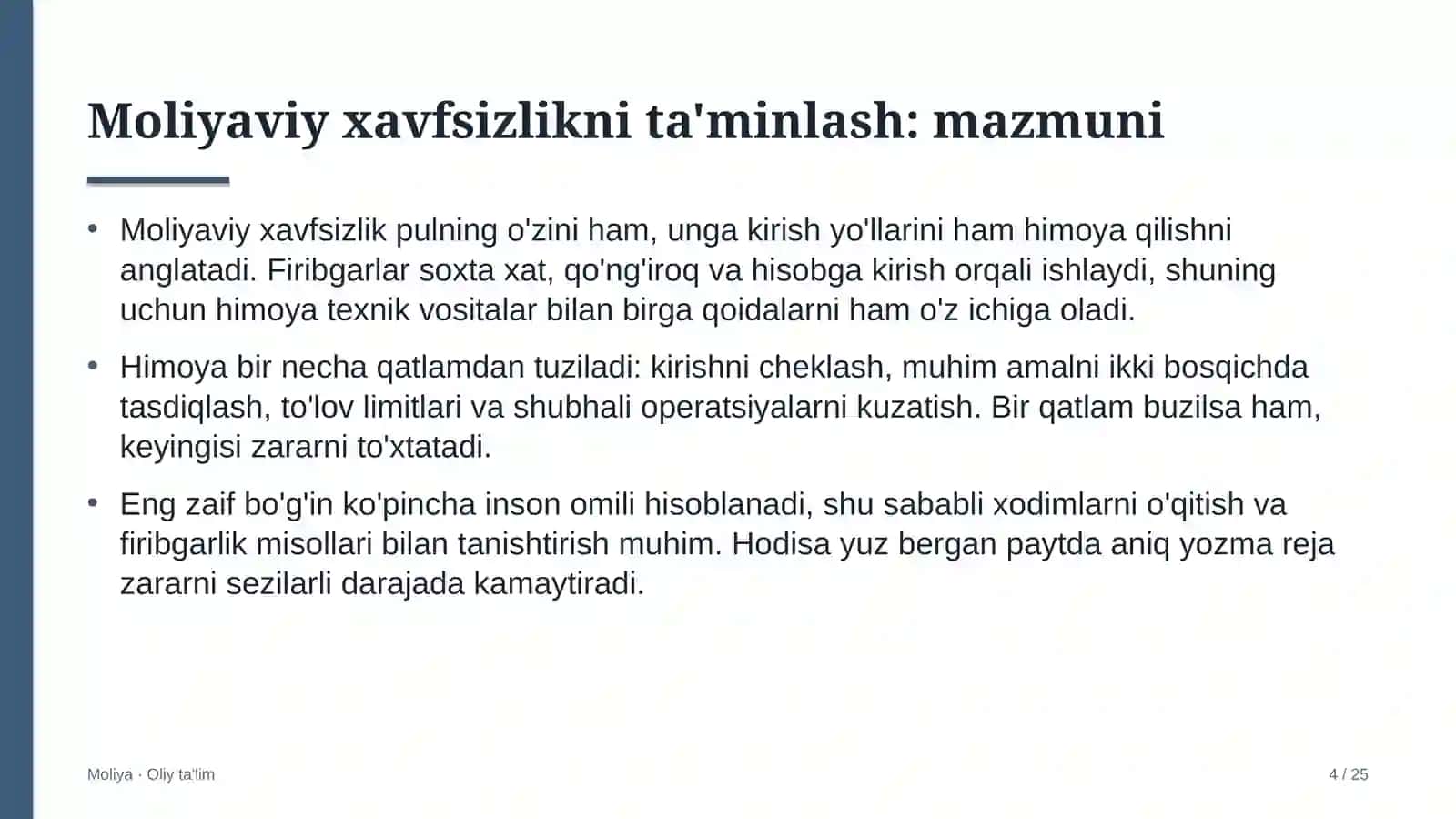Folklor jamoalarida moliyaviy xavfsizlikni ta'minlash 4