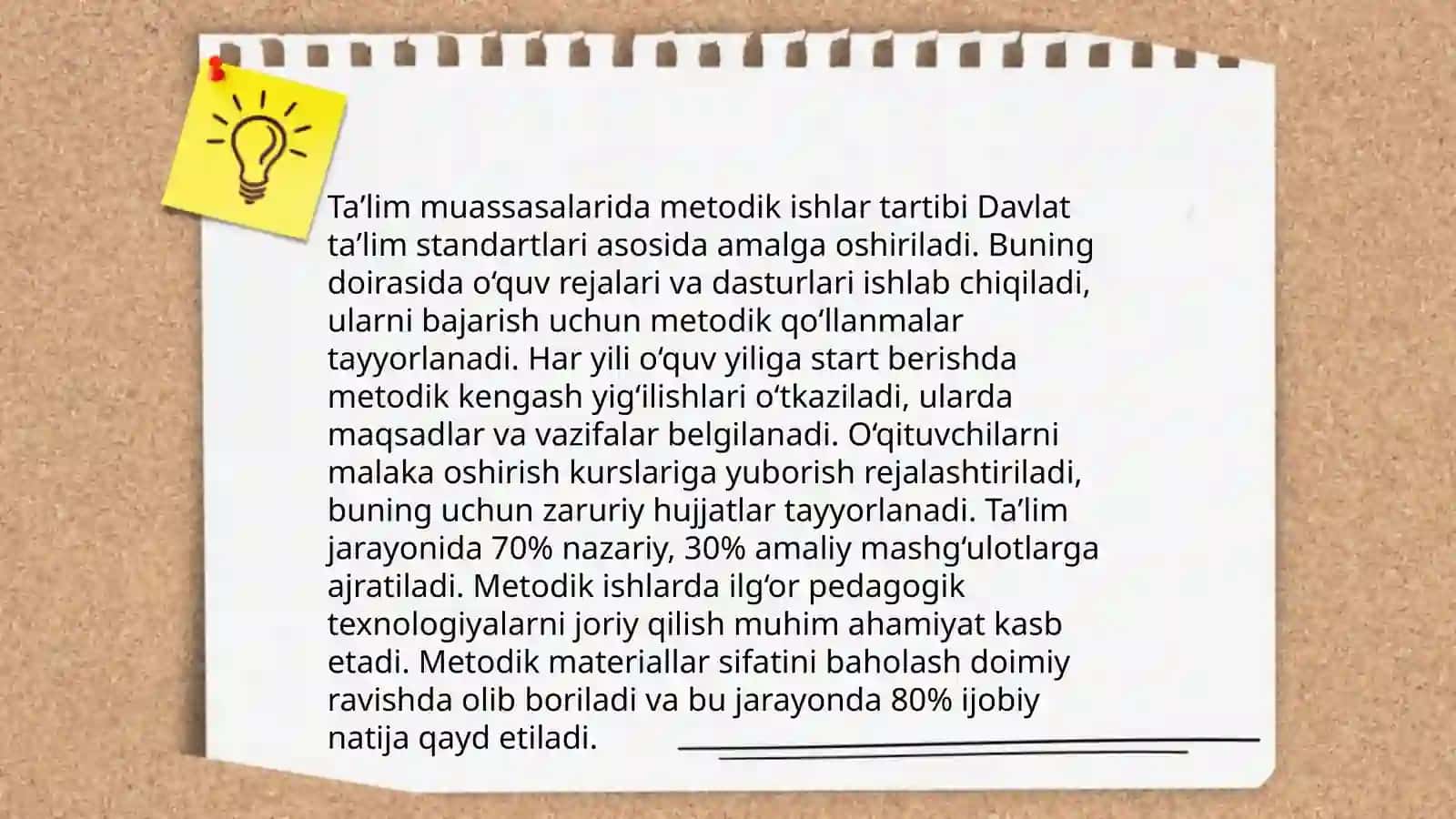Taʼlim muassasasining ichki boshqaruvi tizimini aniqlovchi hujjat sifatida 4