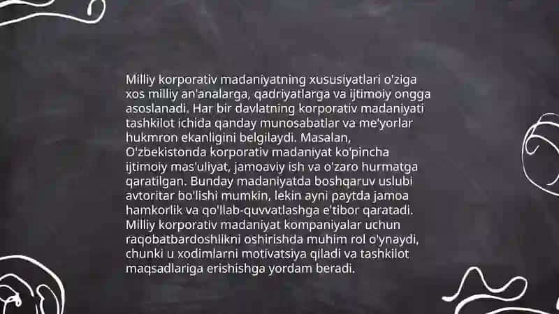 Milliy korporativ tizimi va uni rivojlantirish istiqbollari 4