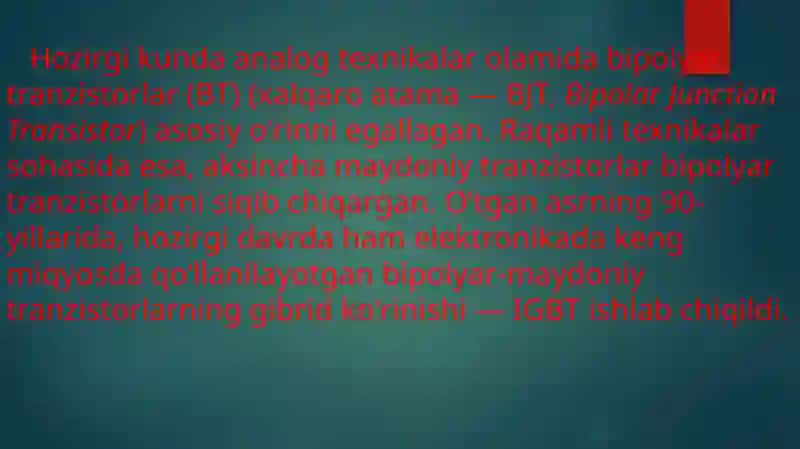 Tiranzistorlar 4