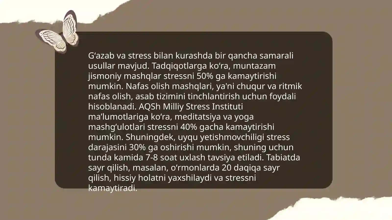 Qaxr va gʻazabni nazorat qilish usullari 4