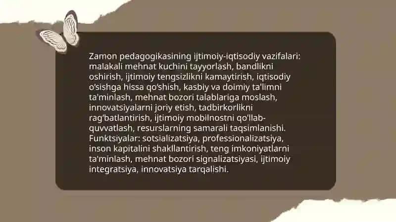 Umumiy pedagogika fanidan tayyorlagan mustaqil ish 4