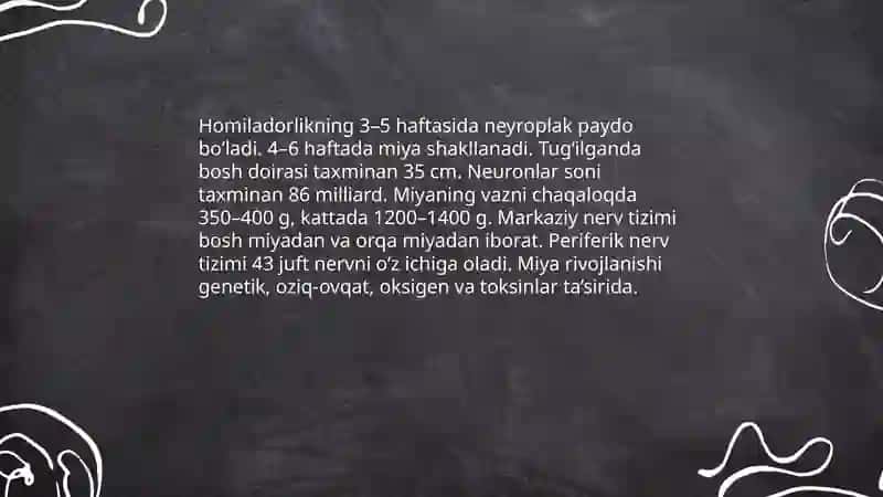 Bolalar yoshiga oid anatomik va fiziologik xususiyatlar 4