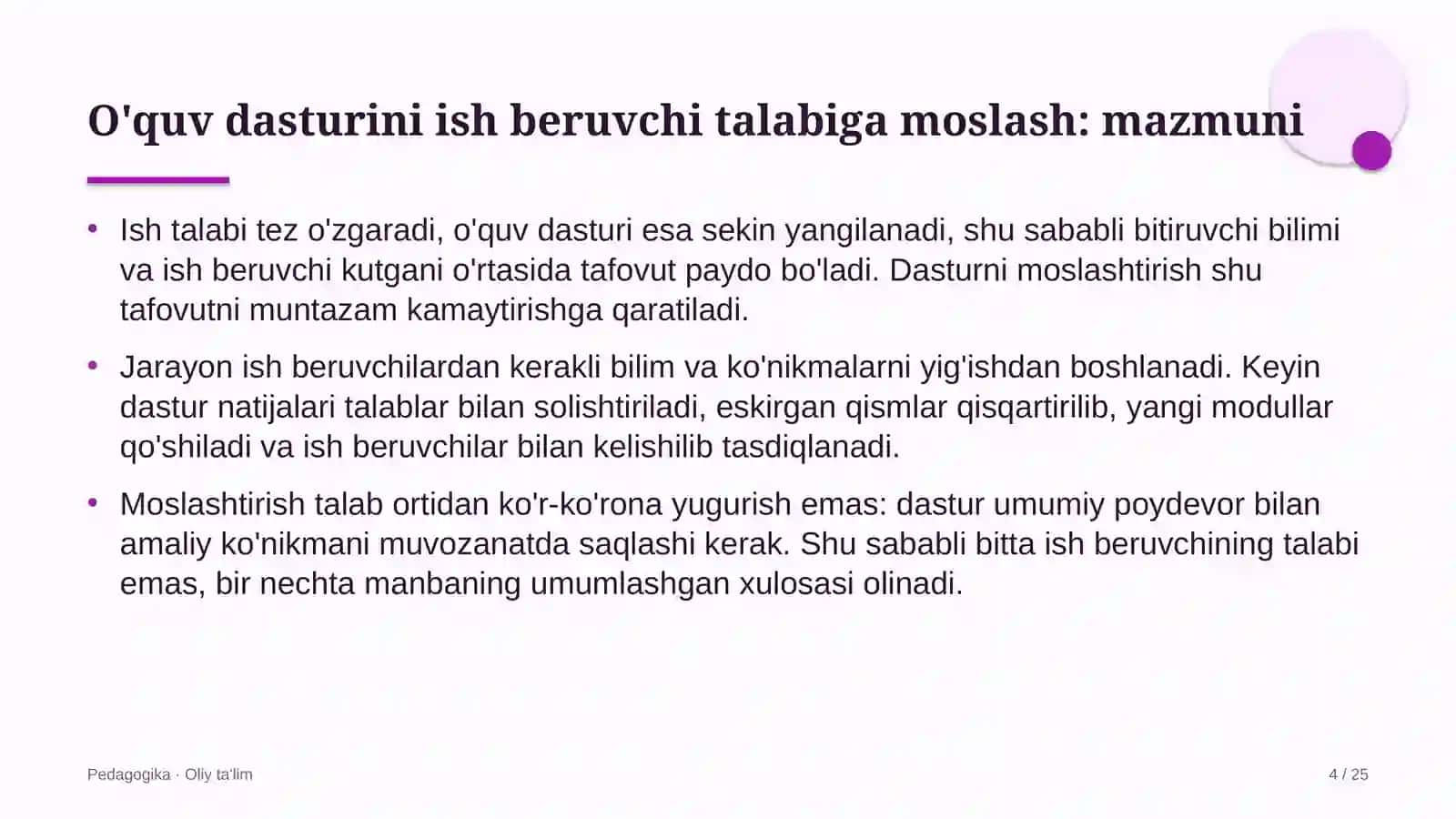 Boshlang'ich ta'limda o'quv dasturlarini ish beruvchilar talabiga moslashtirish 4