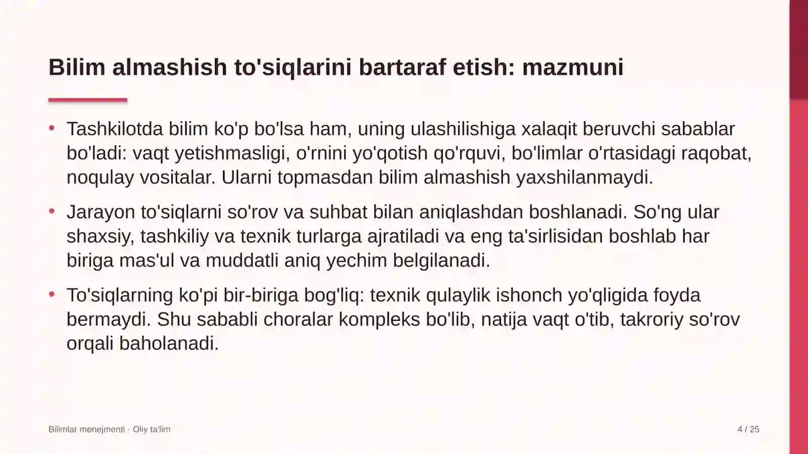 Asfalt-beton zavodlarida bilim almashish yo'lidagi to'siqlarni bartaraf etish 4