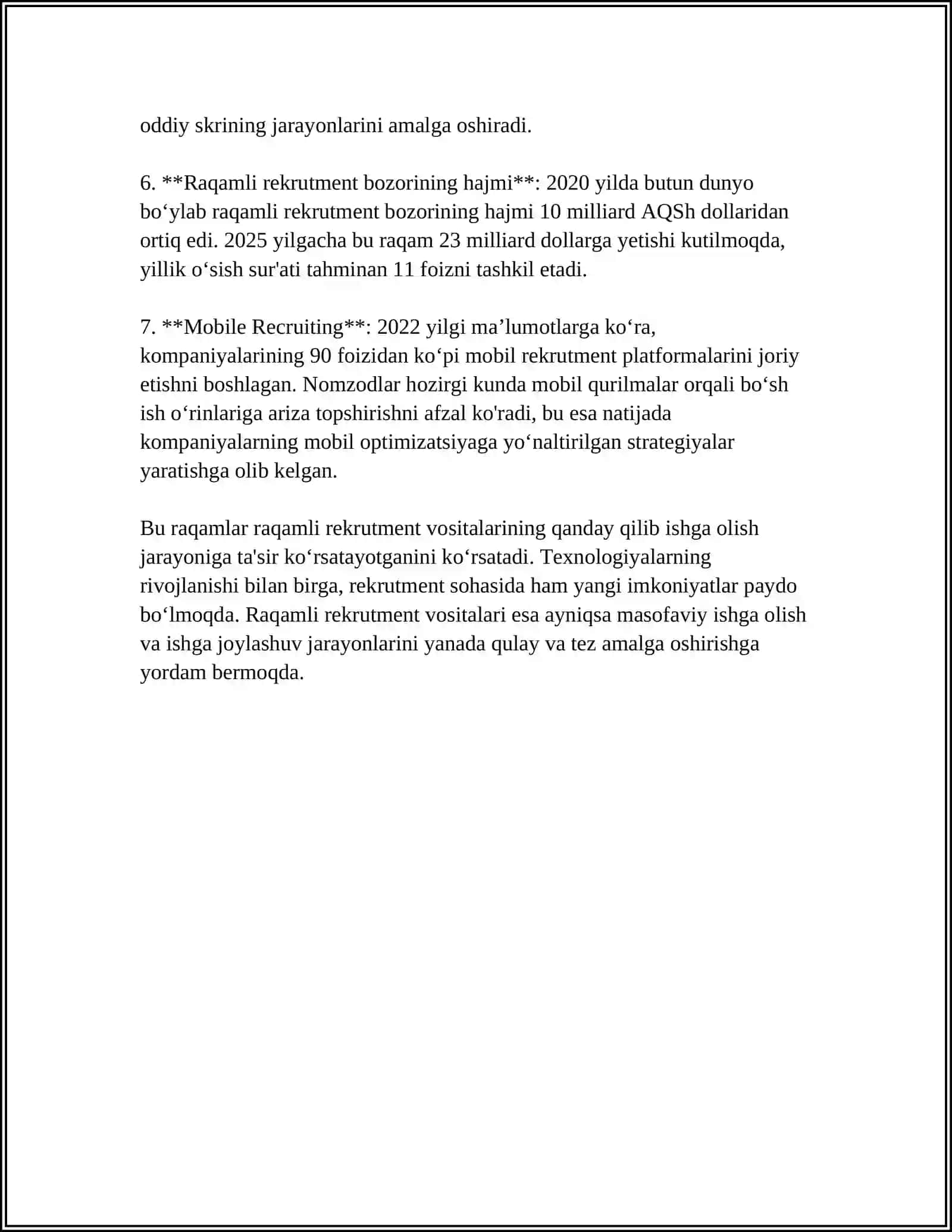 REKRUTMENTDA MARKETING TEXNALOGIYALARI 4