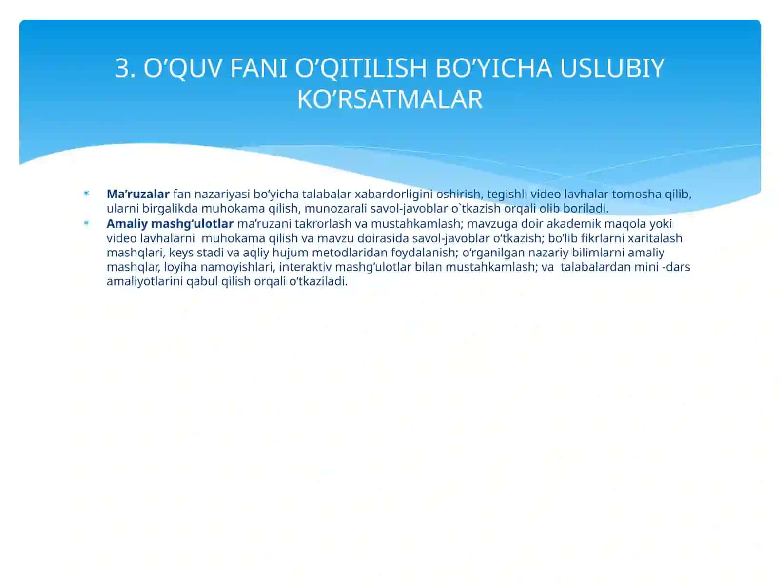 Til o'qitish metodikasi (2-qism) 4