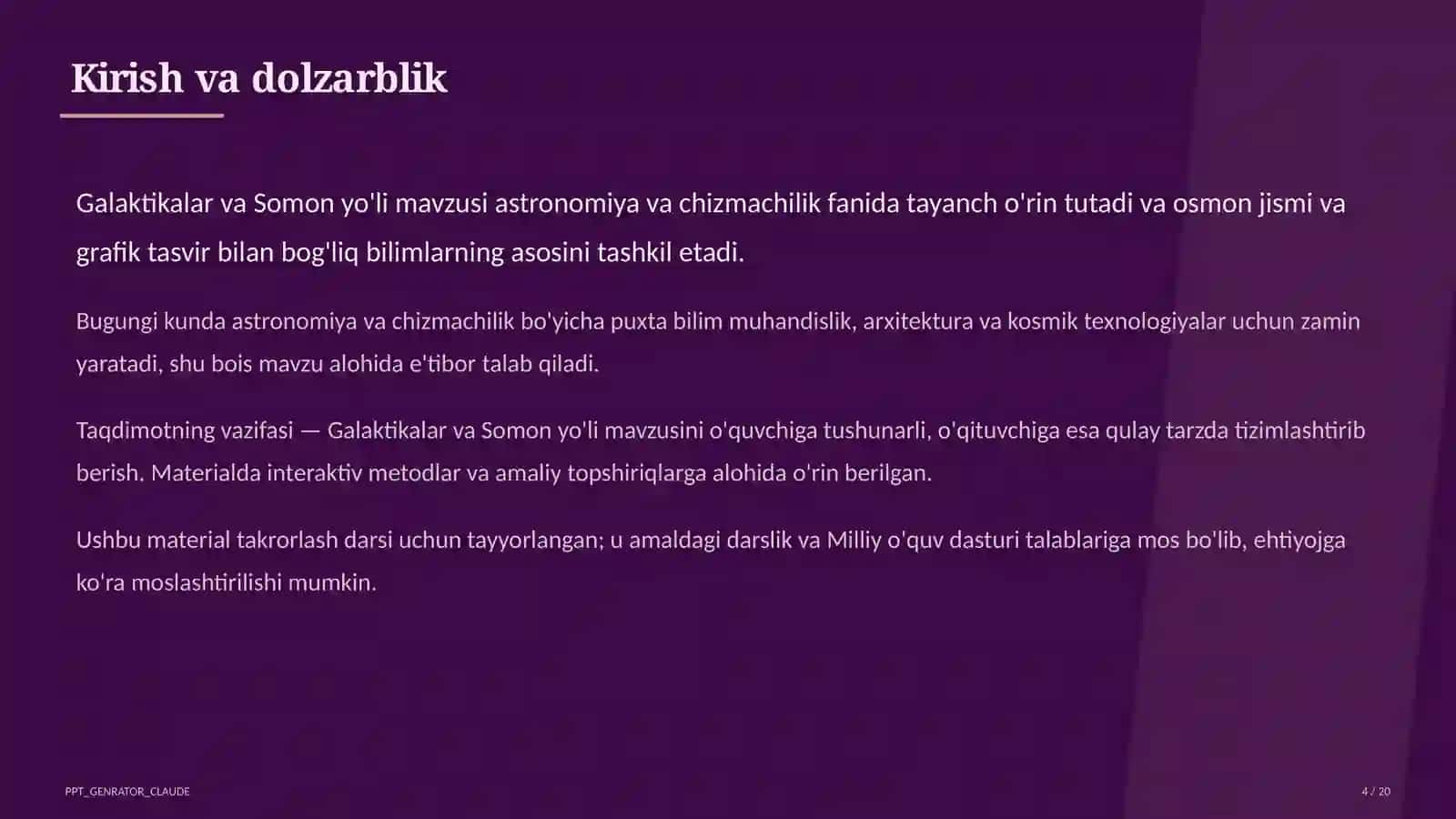 Galaktikalar va Somon yo'li (11-sinf) 4