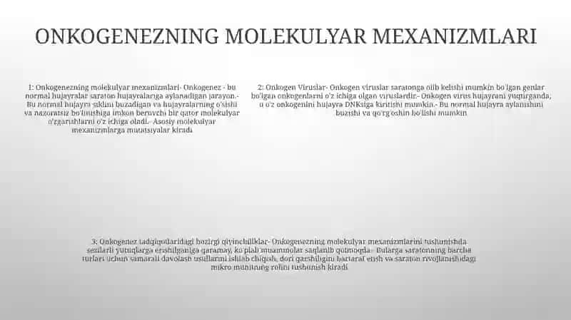 Onkogen Viruslar Va Ularning Xozirgi Kundagi Muammolari 4