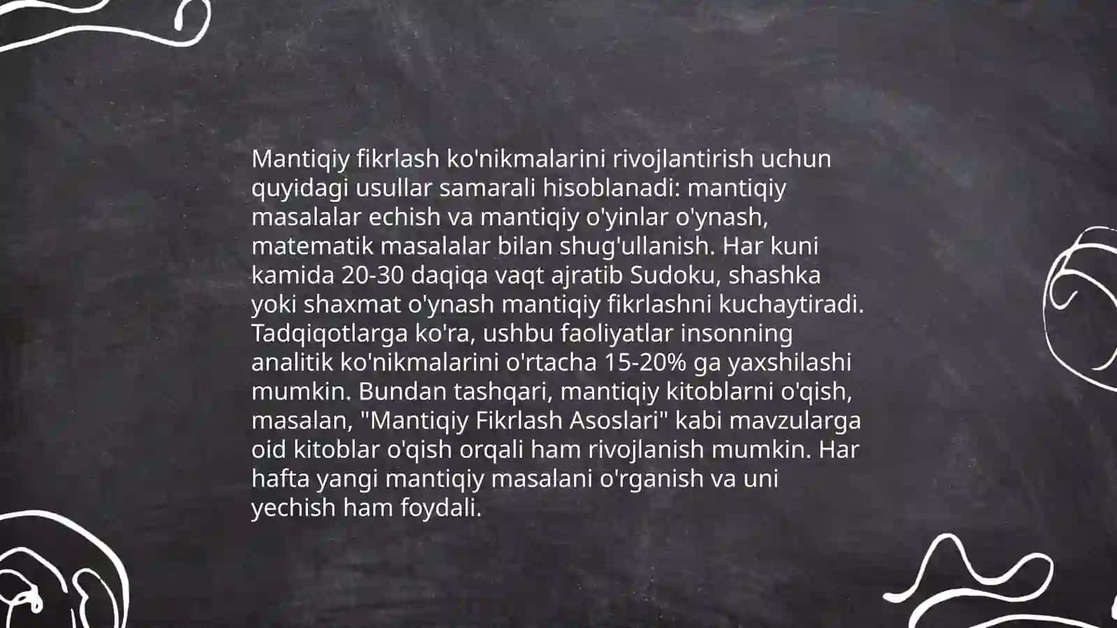 Boshlangʻich sinf oʻquvchilarini TIMSS xalqaro tadqiqotlarida ishtirok etishga tayyorlash 4