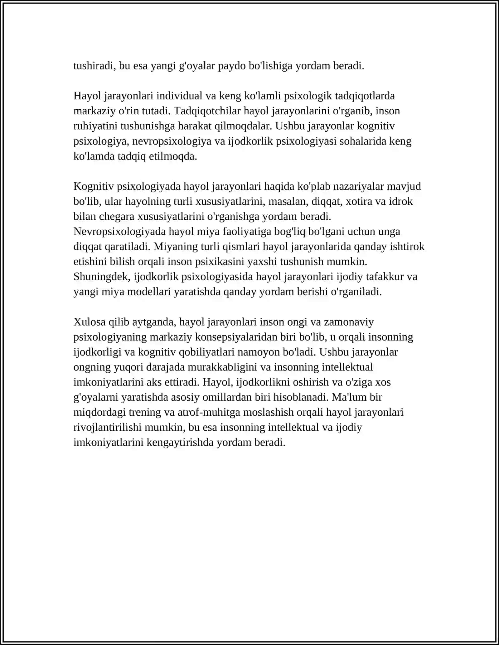 HAYOL JARAYONLARI VA HAYOL TURLARI 4