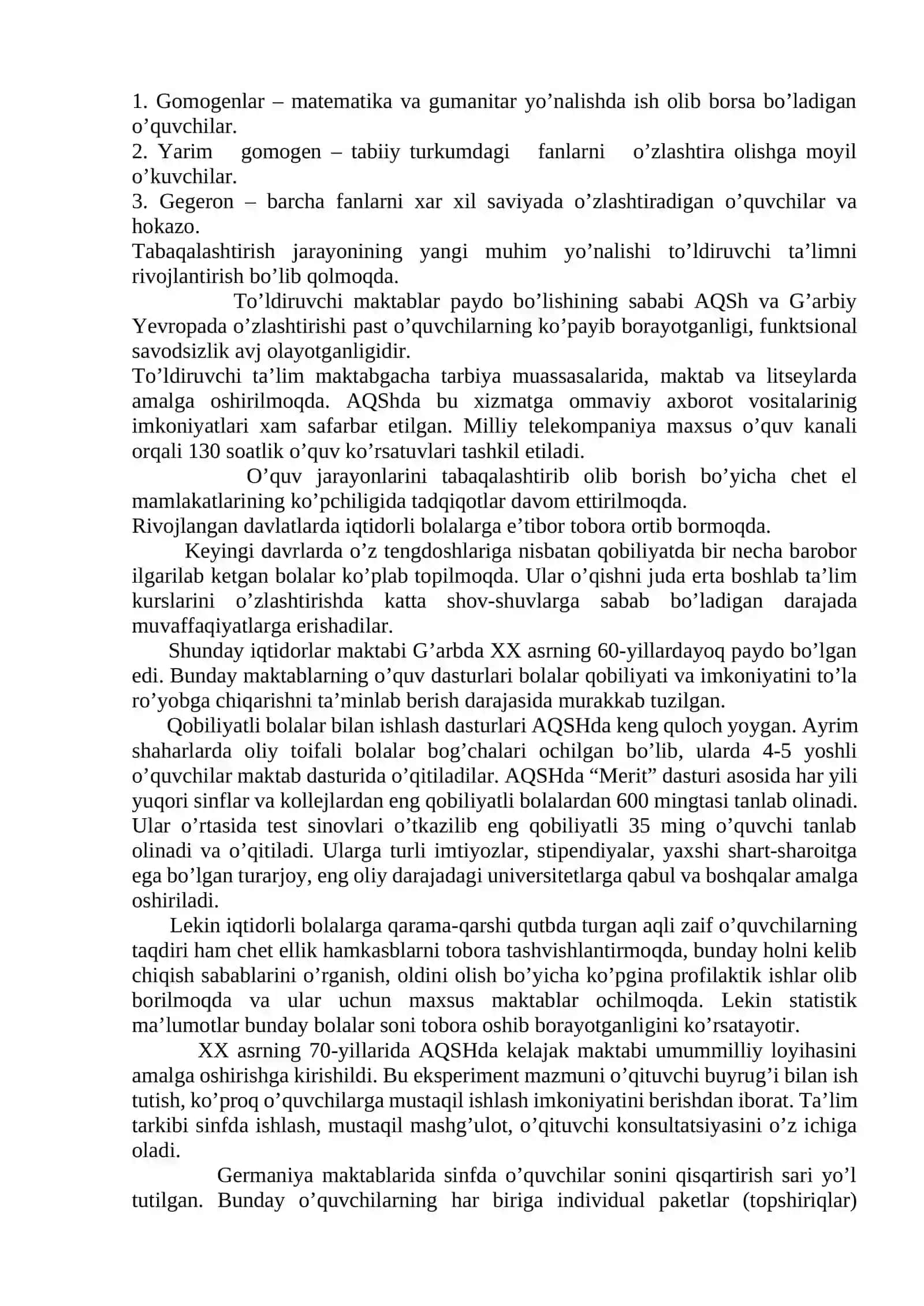 IQTISODIY RIVOJLANGAN DAVLATLARDA TA’LIM TIZIMI 4