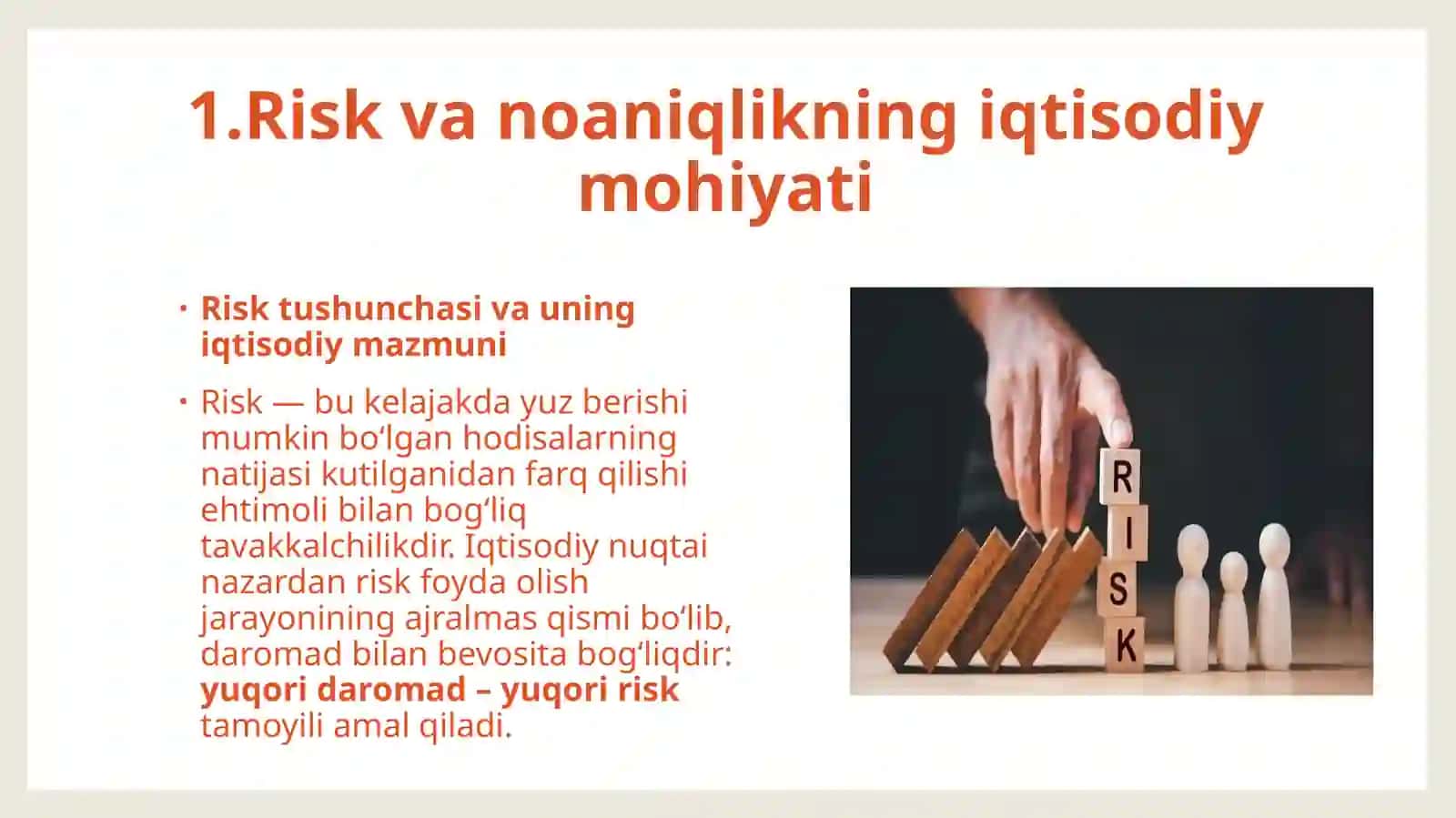 Ko'chmas mulk investitsiyalarida risk va noaniqliklarni kamaytirish strategiyalari 4
