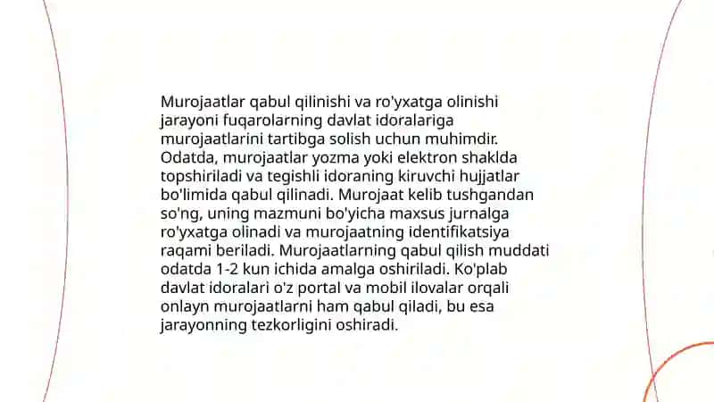 Jismoniy va yuridik shaxslarning murojaatlari to'grisidagi qonuni 4