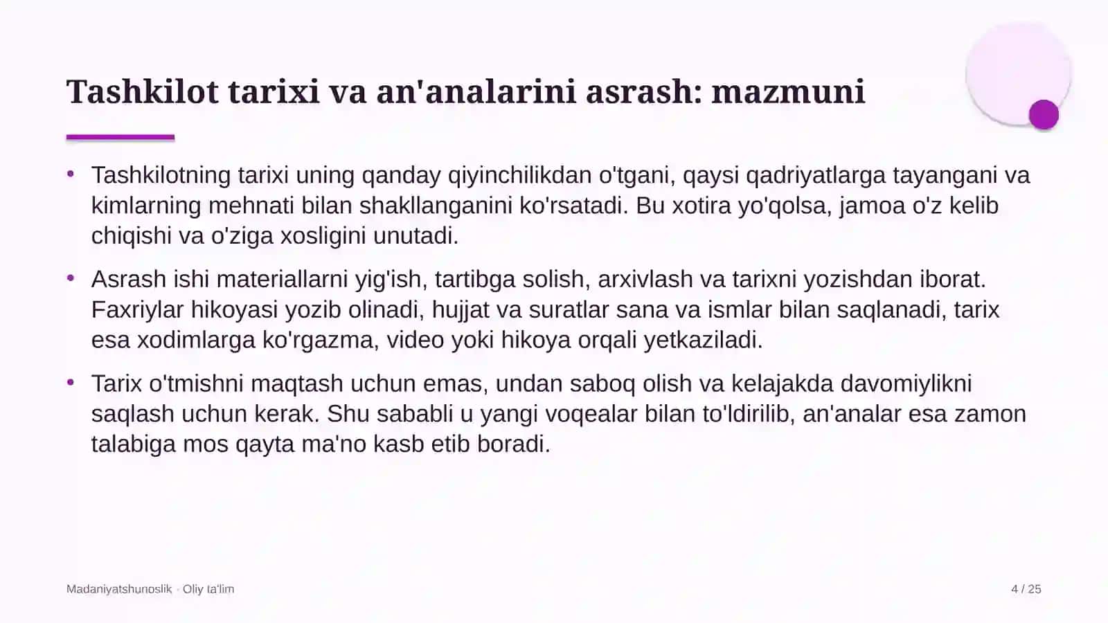 veterinariya xizmatida tashkilot tarixi va an'analarini asrash 4697 4
