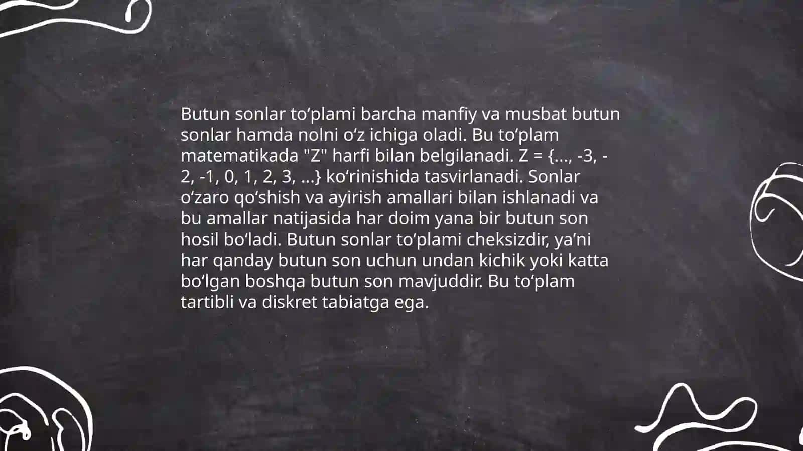 Butun sonni hisoblash 4