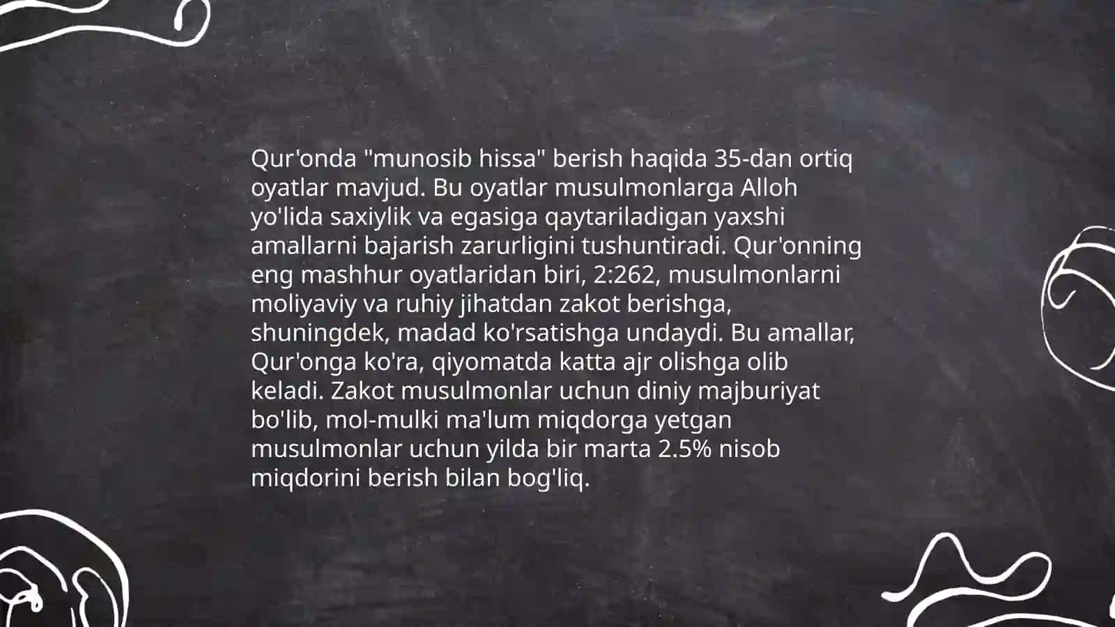 Munosib hissa 4