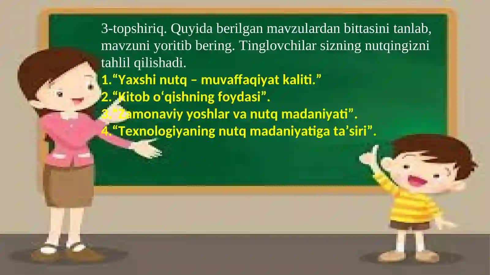 Pedagogik texnikani shakllantirish uslublari 4