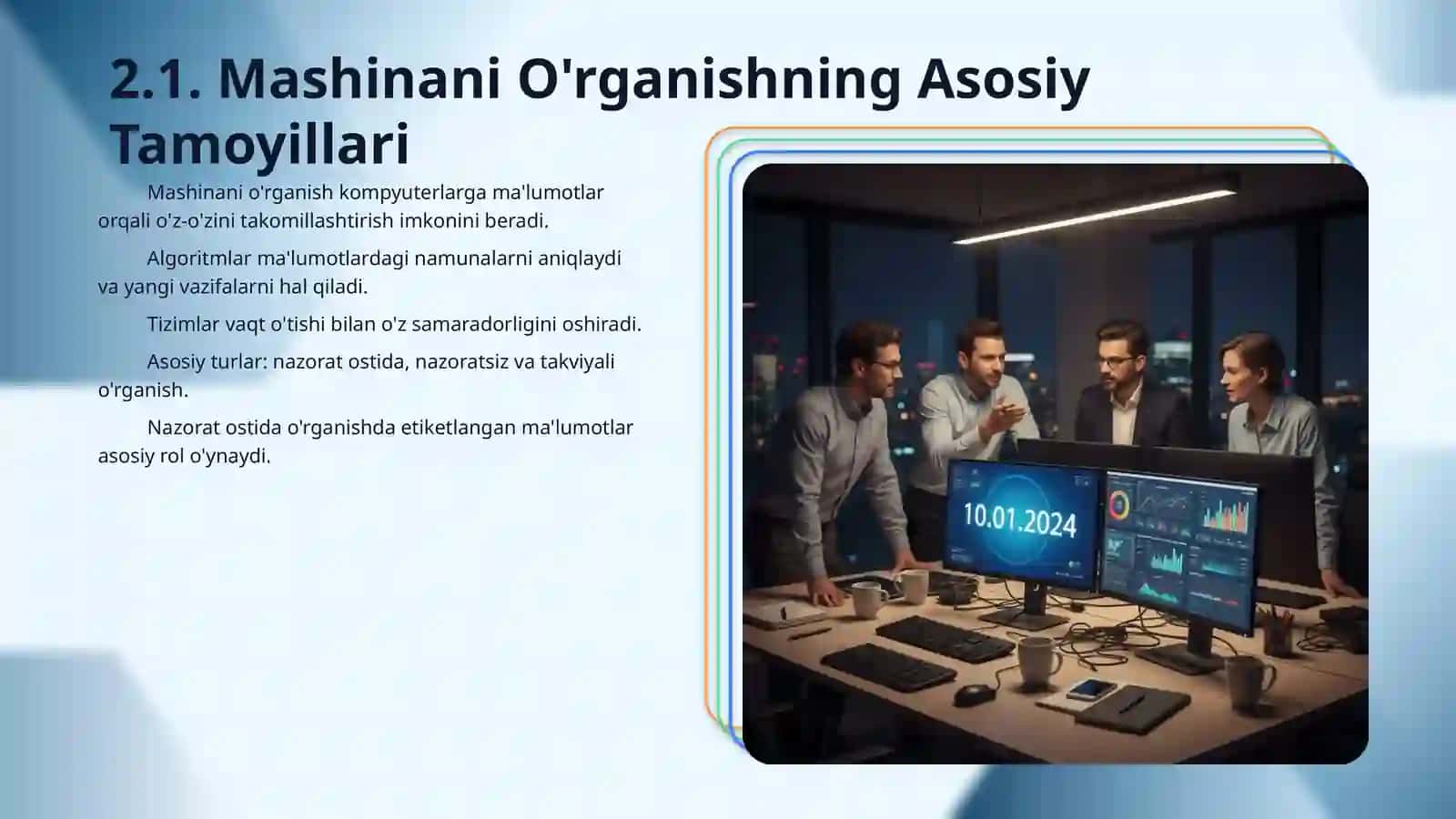 Sun'iy intelekt va machine learning texnalogiyalari 4