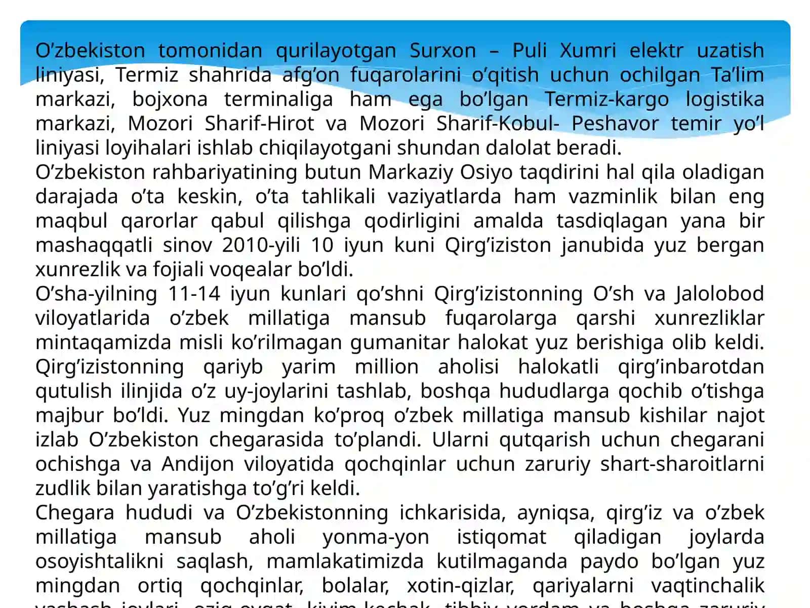 О’ZBEKISTON VA JAHON HAMJAMIYATI. 4