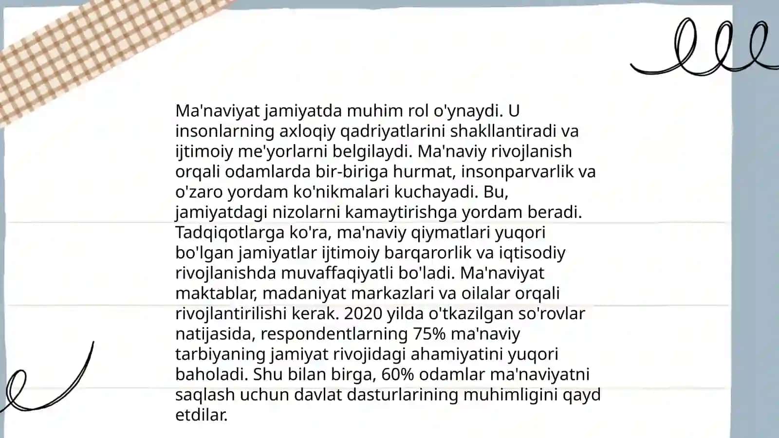 Ilk shahar ma'naviyati va,,Avesto'' kitobi 4