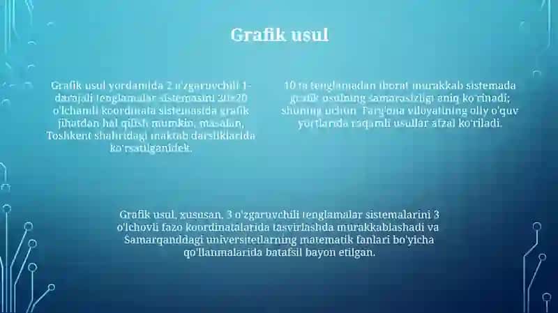 Tenglama tuzulish turlari Tenglamalar yechish metodikasi 4