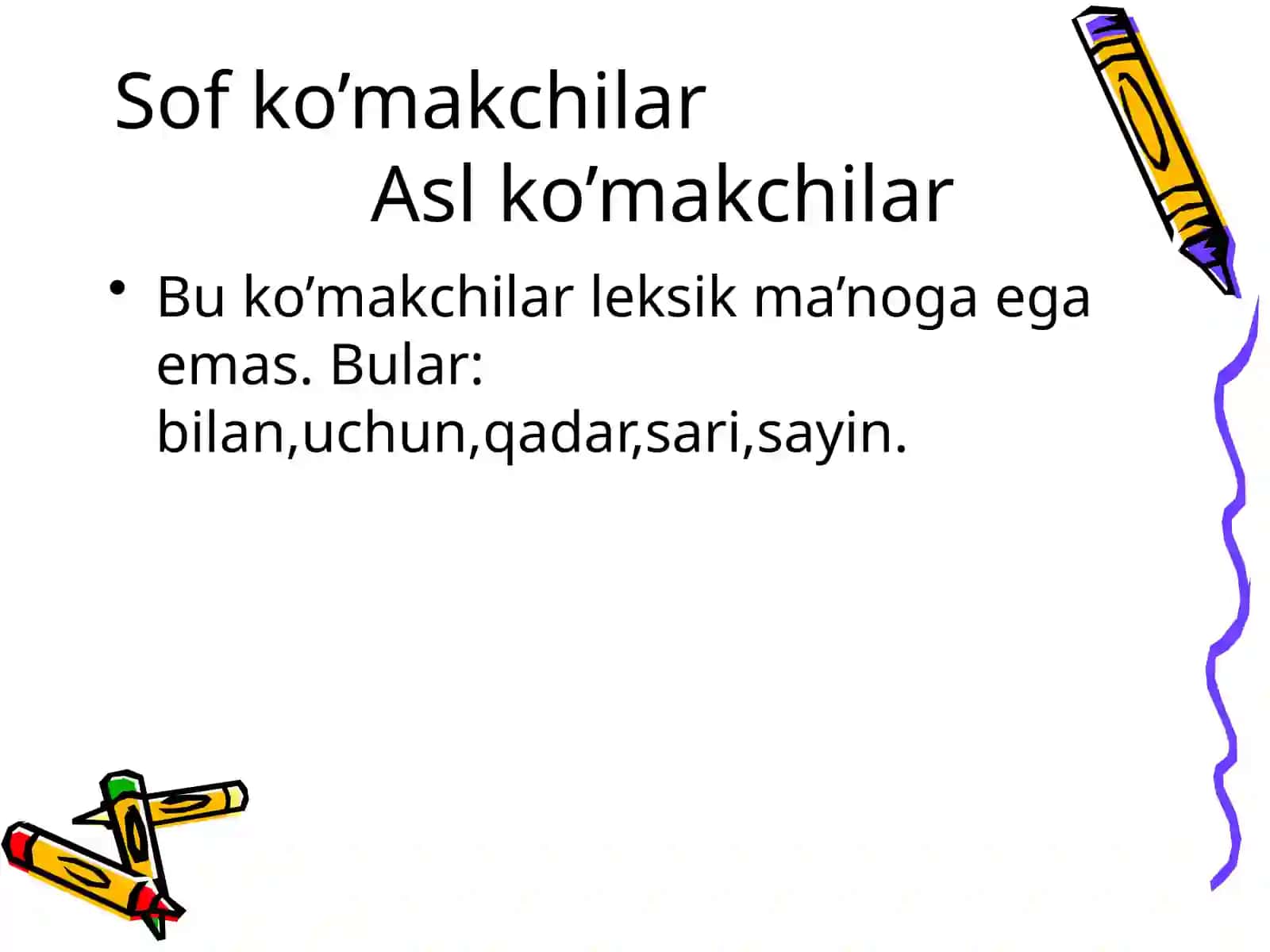 Yordamchi soʻz turkumlari 4