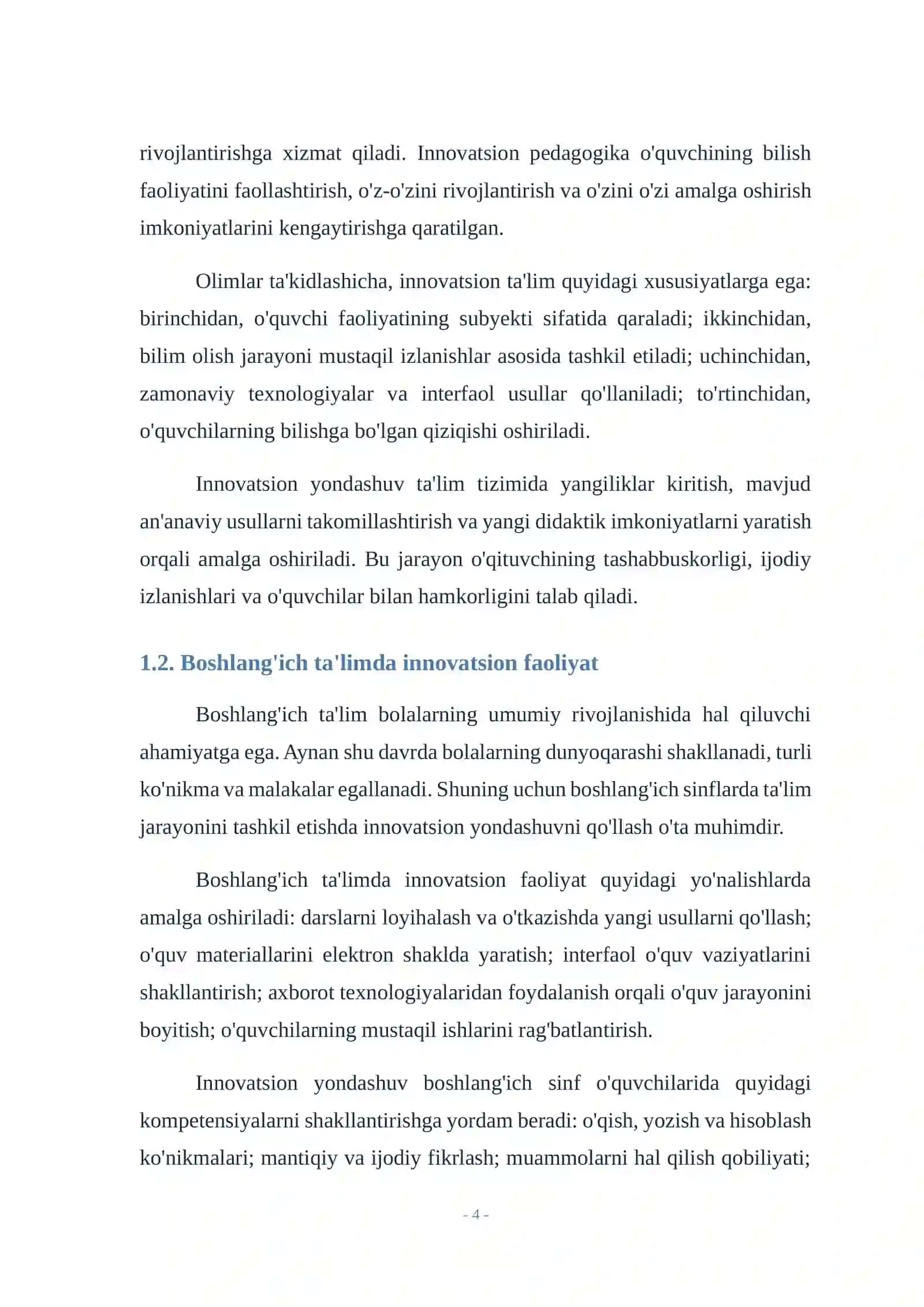 Innavatsion yondashuvda AKT dan foydalanish 4