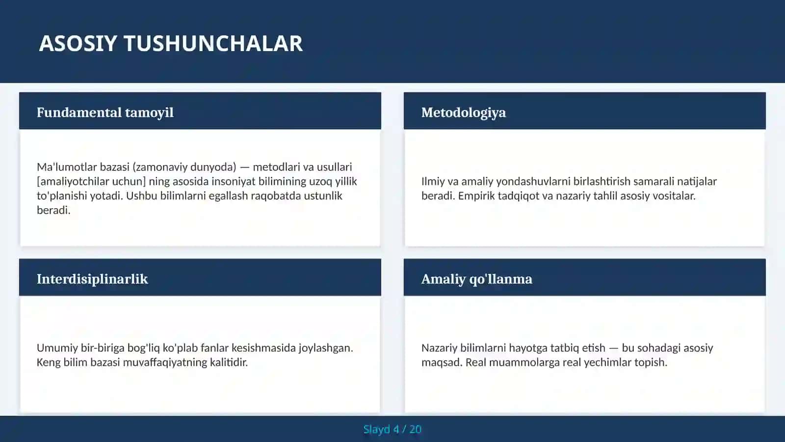 Ma'lumotlar bazasi (zamonaviy dunyoda) — metodlari va usullari [amaliyotchilar uchun] 4