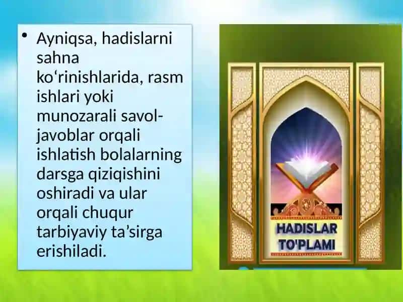 Boshlang'ich sinflar darslarini ta'limiy tarbiyaviy axamiyatini o'rganish 4
