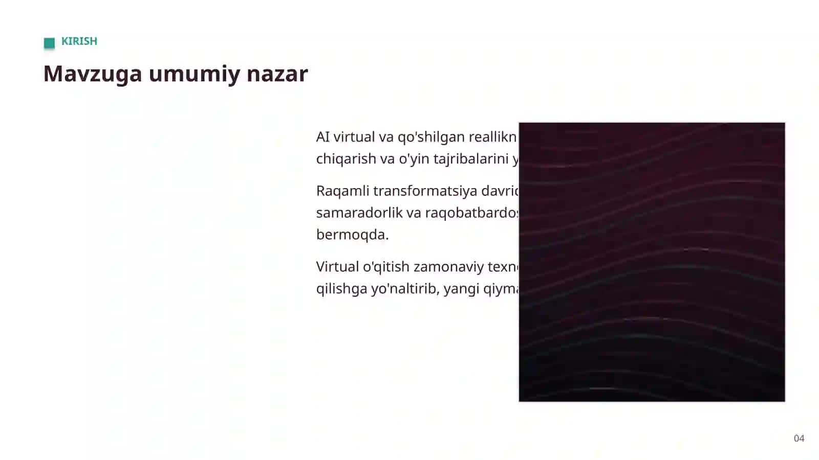 AI VA VIRTUAL REALLIK 4