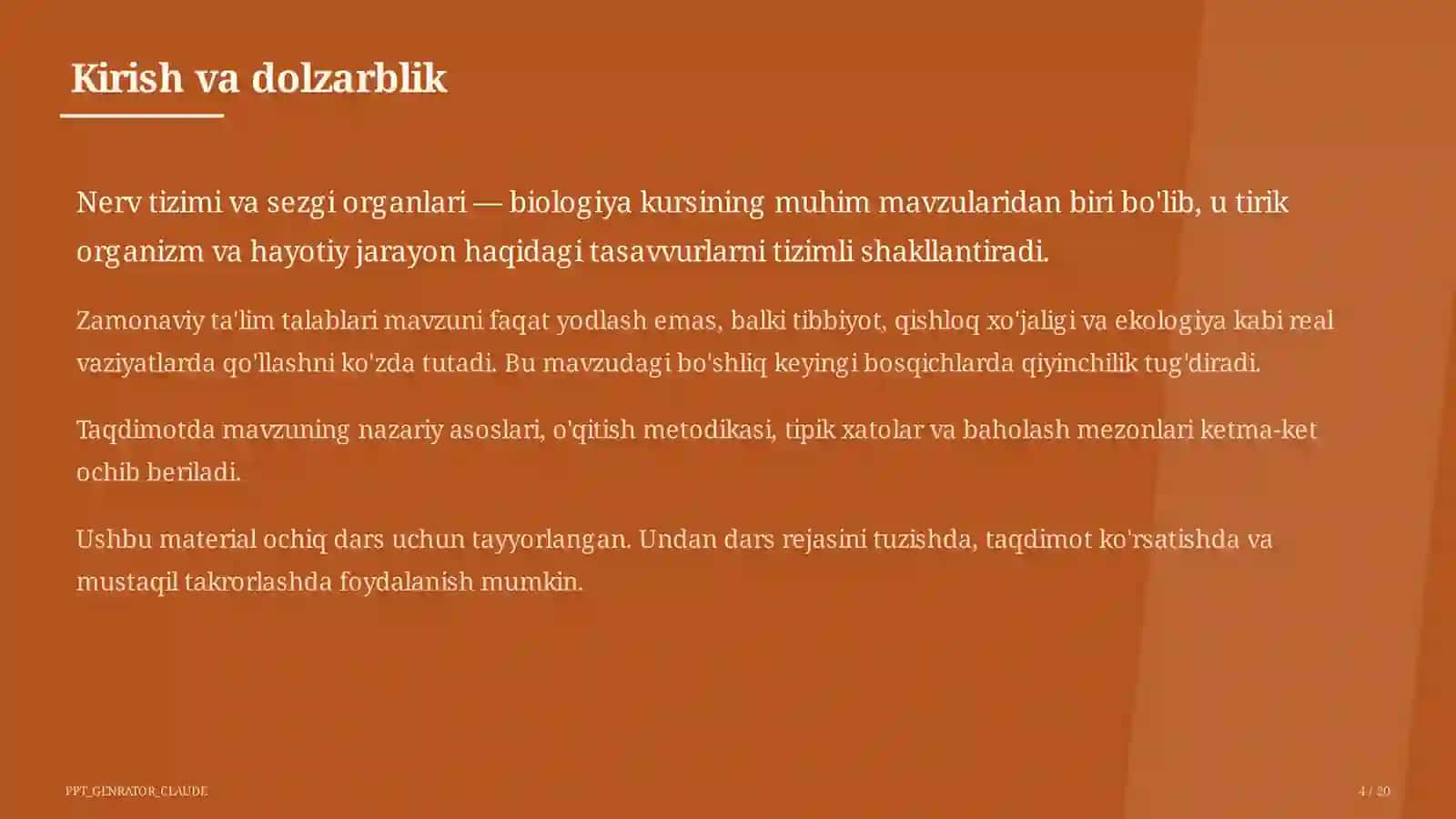 Nerv tizimi va sezgi organlari (8-sinf) 4