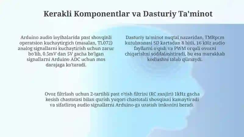 Arduino asosida audio tizim (signal yo'q) yaratish 4