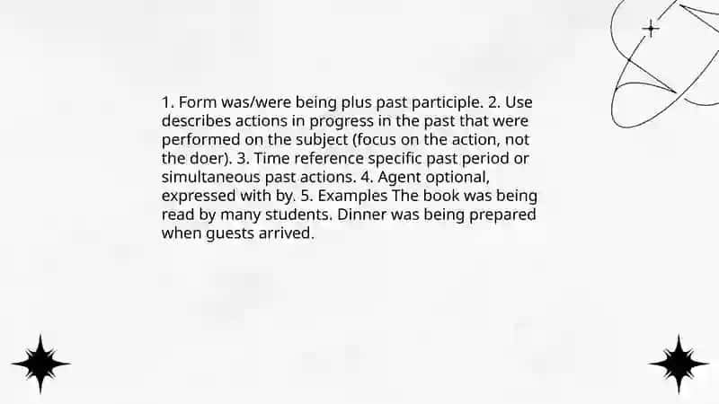 Past Passive 4