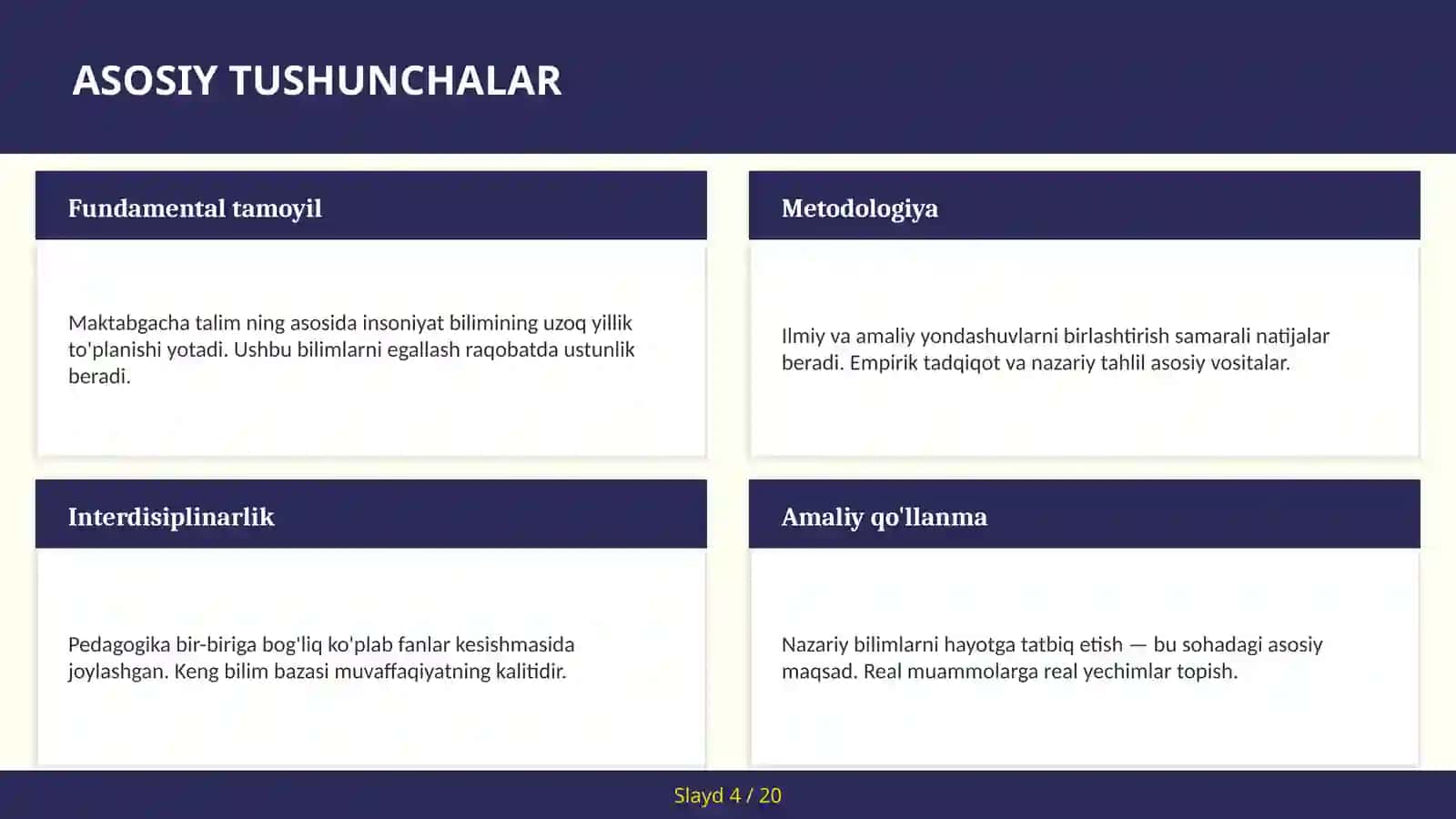 MAKTABGACHA TALIM 4