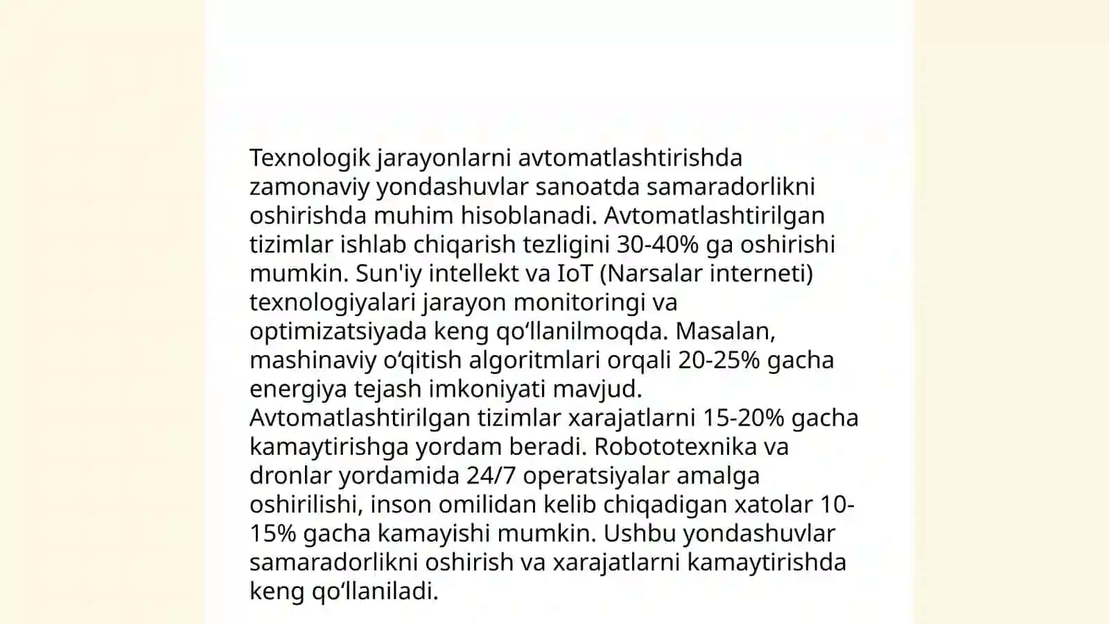 Soha korxonalarini loyihalash asoslari fanidan tayyorlagan taqdimoti 4
