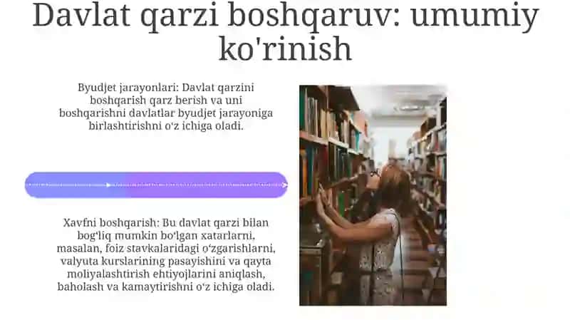 Davlat Qarzlarini Boshqarish Tushunchasi 4