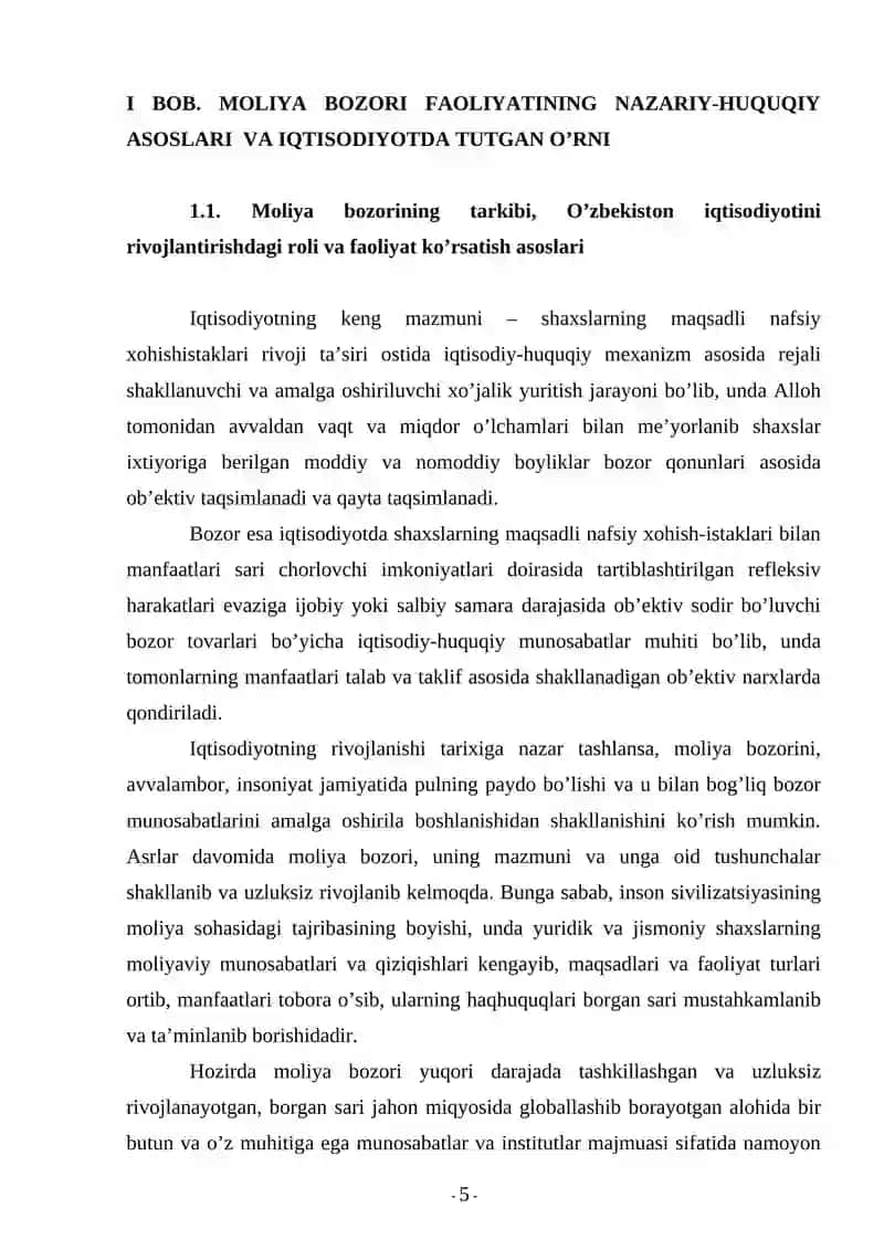 XALQARO MOLIYA BOZORLARI ITEGRATSIYASI 4