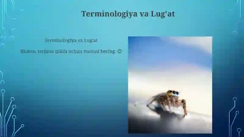Yechim: Aniq Muloqot 4